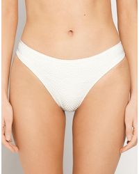 Tezenis - Piqué Wave Brazilian Bikini Bottoms - Lyst