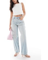 Calvin Klein - Jean ample style années 90 - délavé - Lyst