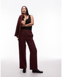 Pieces - Elegante Broek Met Krijtstreep - Lyst