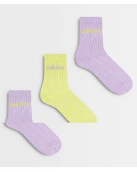adidas Originals - Three Stripes Studios Crew Socks - Lyst
