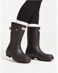 HUNTER - Original Short Wellington Boots - Lyst