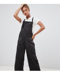 pull and bear denim jumpsuit