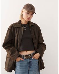 Weekday - – gewachste barn jacket - Lyst