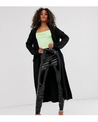 ASOS Asos Design Tall Soft Duster Coat - Black