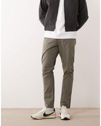 ASOS - Slim Pull On Trousers - Lyst