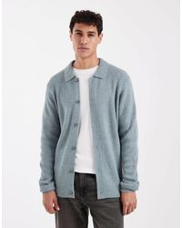 Levi's - Gilet boutonné en maille à col polo - Lyst