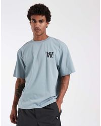 DOUBLE A by WOOD WOOD - 100% Cotton Liam Aa Logo T-shirt - Lyst
