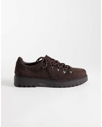 SEQWL - Gaston Faux Suede Low Hiker Boots - Lyst