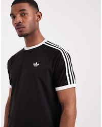 adidas Originals - Three Stripe T-shirt - Lyst
