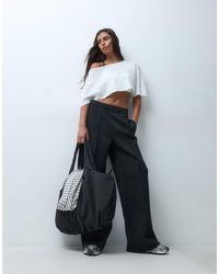 4505 - Performance Wide Leg Sweatpants With Pintuck Detail - Lyst