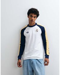 adidas Originals - Real Madrid Originals Long Sleeve T-Shirt - Lyst