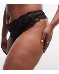 ASOS - Asos Design Curve Lola Lace Thong - Lyst
