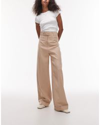 & Other Stories - Fluid Wide Leg Pants With Eyelet Belt - Lyst