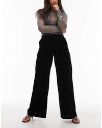 & Other Stories - Wide Leg Velvet Trousers - Lyst