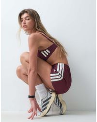 adidas - Sport Active Essentials Cotton 3 Stripes Woven Boxer - Lyst