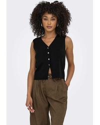 Jdy - Knitted Vest - Lyst