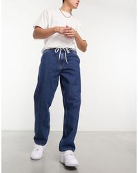 Carhartt - – locker und gerade geschnittene jeanshose - Lyst