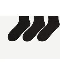 Bershka - 3 Pack Of Sports Ankle Socks - Lyst