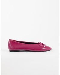 ASOS - Lola Soft Bow Detail Ballet Flats - Lyst