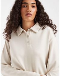 Vero Moda - Super Soft Polo Sweat Top Co-ord - Lyst