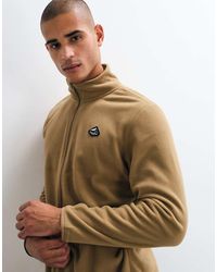 Jack & Jones - Ski High Neck Zip Through Fleece Jacket - Lyst