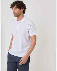 Threadbare - Textured Cotton Polo Shirt - Lyst