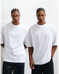 ASOS - Essentials 2 Pack Oversized T-Shirts - Lyst