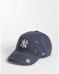'47 - Ny Yankees Womens Multi Scatter Embroidered Icon Clean Up Cap - Lyst
