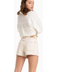 Roxy - – chlo – relaxed fit jeansshorts - Lyst