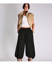 Bershka - Rustic Sarouel Trousers - Lyst