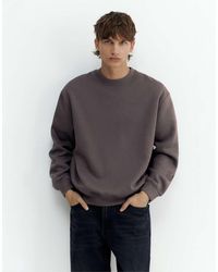 Pull&Bear - Relaxed-Fit Sweatshirt - Lyst