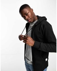 Jack & Jones - Essentials Zip Through Hoodie - Lyst