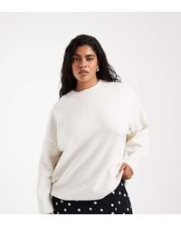 Vero Moda - Soft O-neck Oversized Jumper - Lyst
