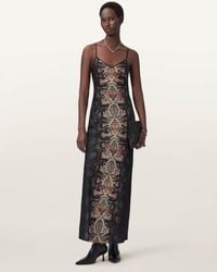 AllSaints - – bryony – maxikleid - Lyst