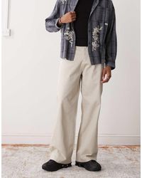 KTZ - Ny Yankees Wide Leg Chino Trousers - Lyst