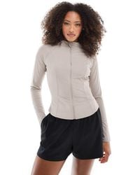 South Beach - Long Sleeved Zip Up Top - Lyst