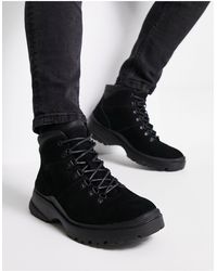 Schuh - Dustin Chunky Lace Up Boots - Lyst