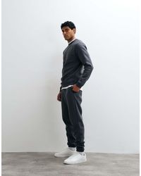 ASOS - Joggers Gris Carbón Básicos De Corte Slim Essentials De - Lyst