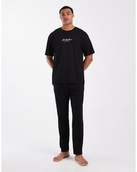 Jack & Jones - T-shirt Lounge Set - Lyst