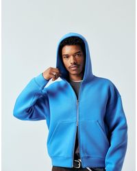 Weekday - Simon Scuba-style Fabric Zip Through Hoodie - Lyst