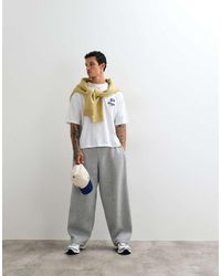 ASOS - Oversized Balloon Sweatpants With Side Pleat - Lyst