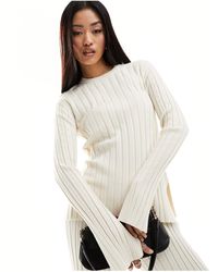 French Connection - Ribbed Sweater Knit - Lyst