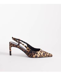 Public Desire - Salsa Sling Back Kitten Heels - Lyst