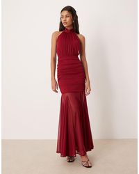 TFNC London - – neckholder-maxikleid - Lyst