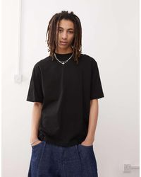 Weekday - Relaxed Fit Heavyweight Jersey T-Shirt - Lyst