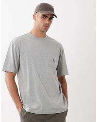 Calvin Klein - Icon Cotton Stretch Loungewear T-shirt - Lyst