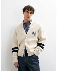KTZ - Ny Yankees Logo Mlb Knitted Cardigan - Lyst