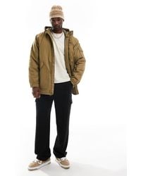 Vans - Cotton Hooded Parka Jacket - Lyst