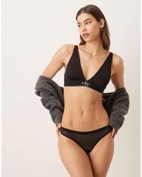 Calvin Klein - Shapewear Mesh Thong - Lyst