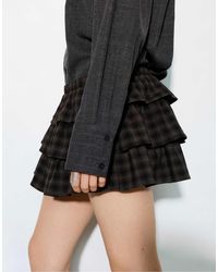 Pull&Bear - – karierter skort - Lyst